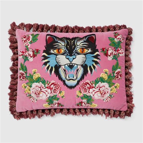 gucci cushions and throws